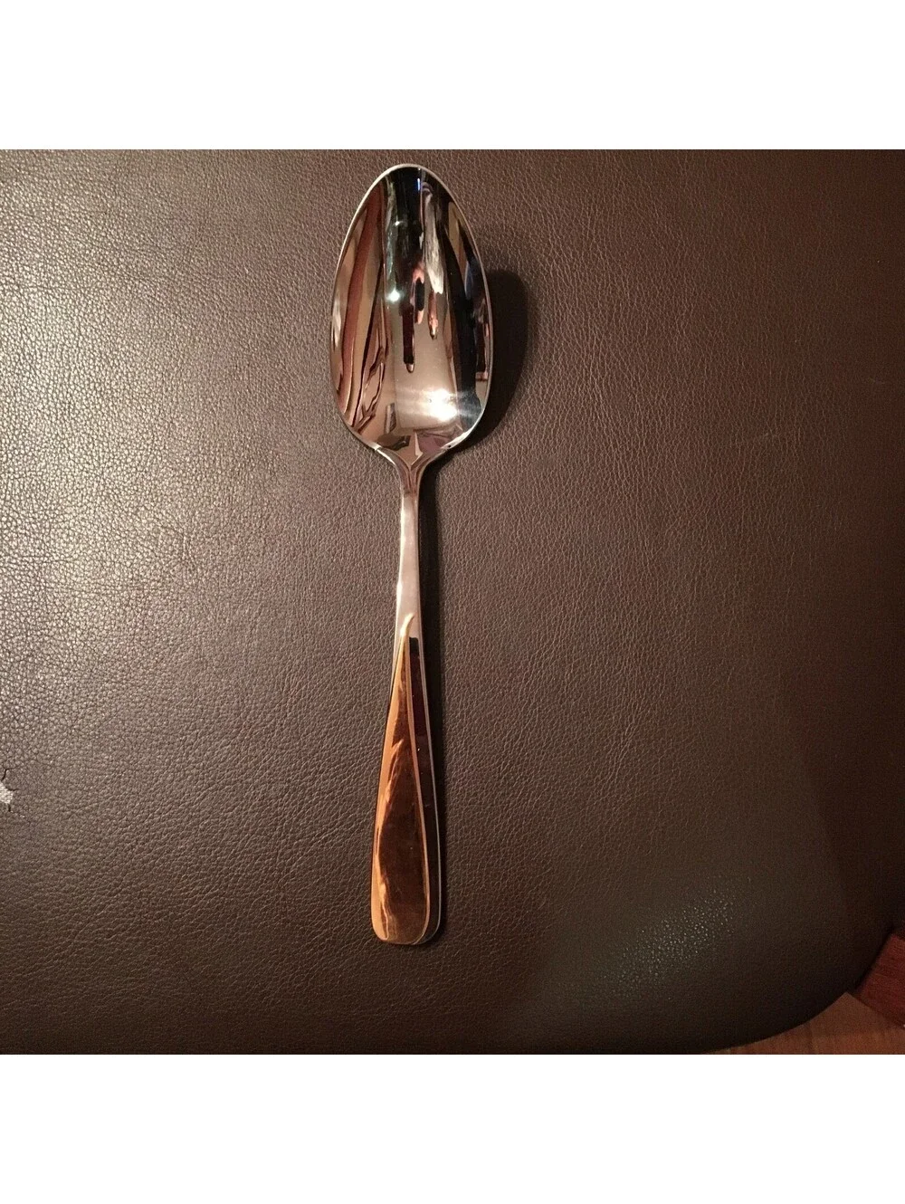 New Yamazaki Florian Gold Accent Tablespoon - Solid Serving Spoon 9.5